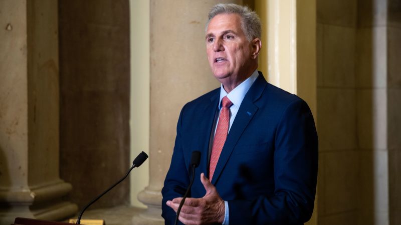 Kevin McCarthy calls for formal impeachment inquiry into Biden