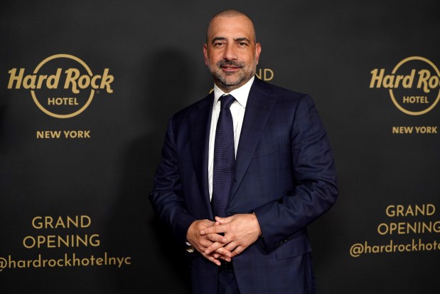 Frank Carone is pictured on the red carpet at the opening of Hard Rock Hotel New York on May 12, 2022 in New York City. (Photo by Jared Siskin/Patrick McMullan via Getty Images)