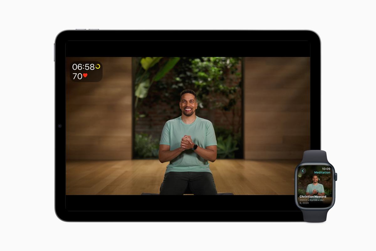 Apple Fitness+ introduces sound meditation, a workout program for golfers and more