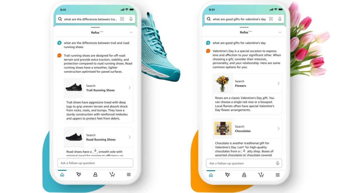 Amazon debuts 'Rufus,' an AI shopping assistant in its mobile app