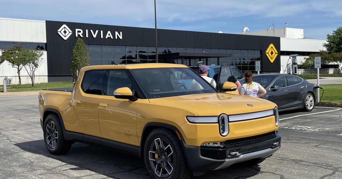EV truck maker Rivian warns California of more layoffs